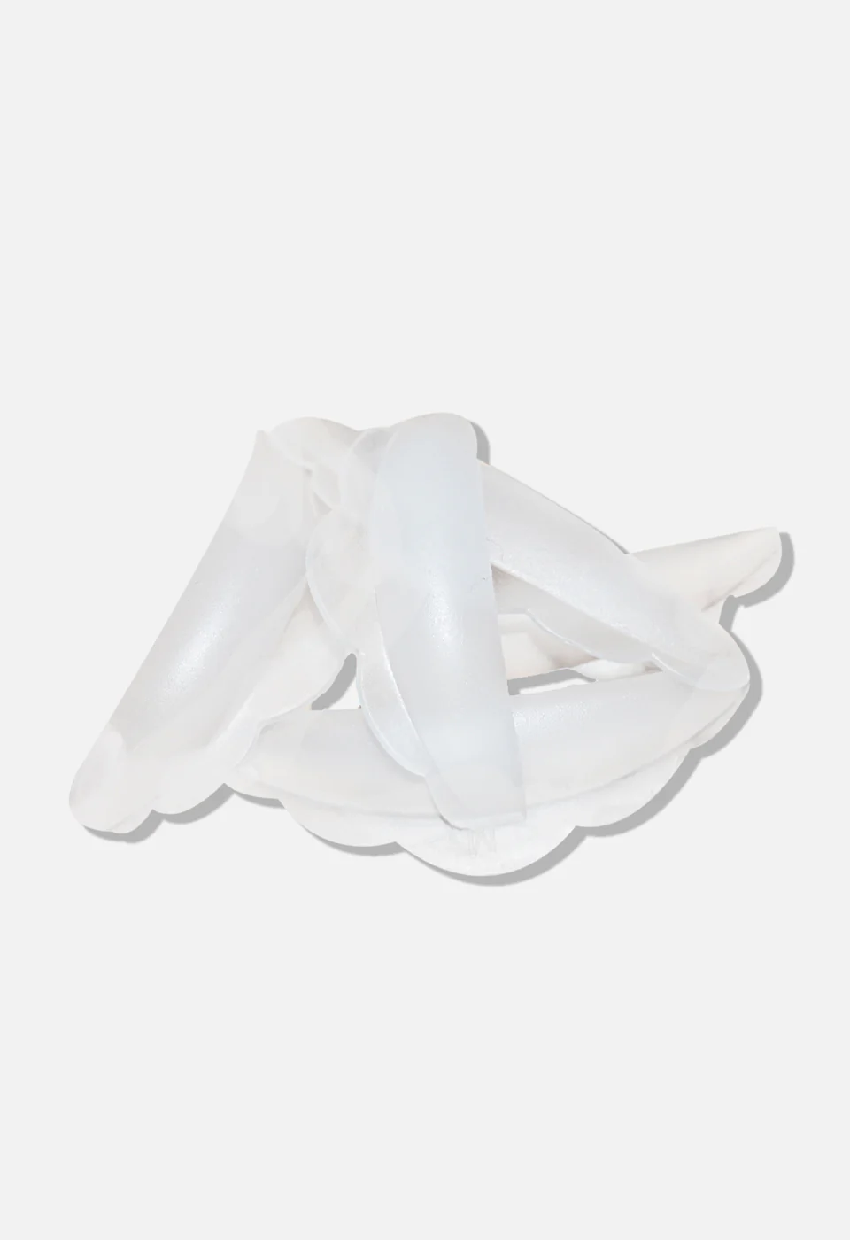 Bigodino in silicone per laminazione ciglia trasparente 3 paia - Image 3