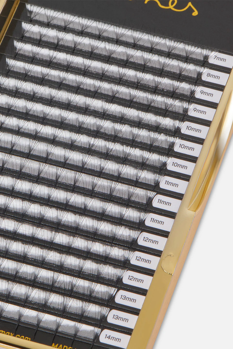 Ciglia finte a ciuffetti curva B spess. 0,05 lunghezza 7–14 mm 6D - Image 2