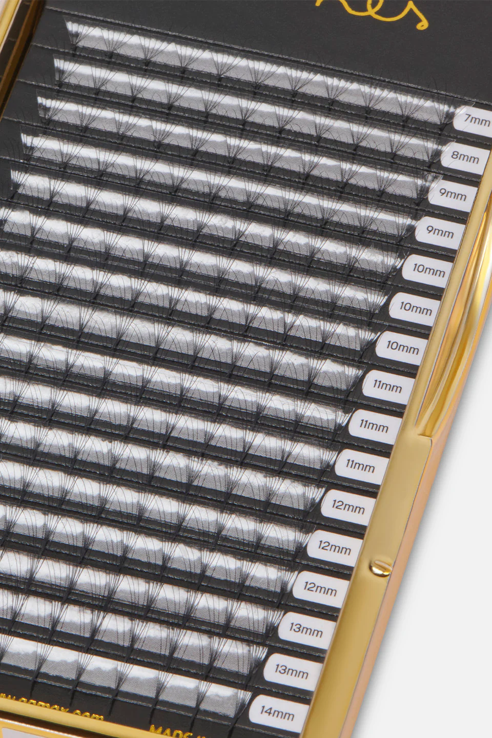 Ciglia finte a ciuffetti curva CC spess. 0,05 lunghezza 7–14 mm 6D - Image 2