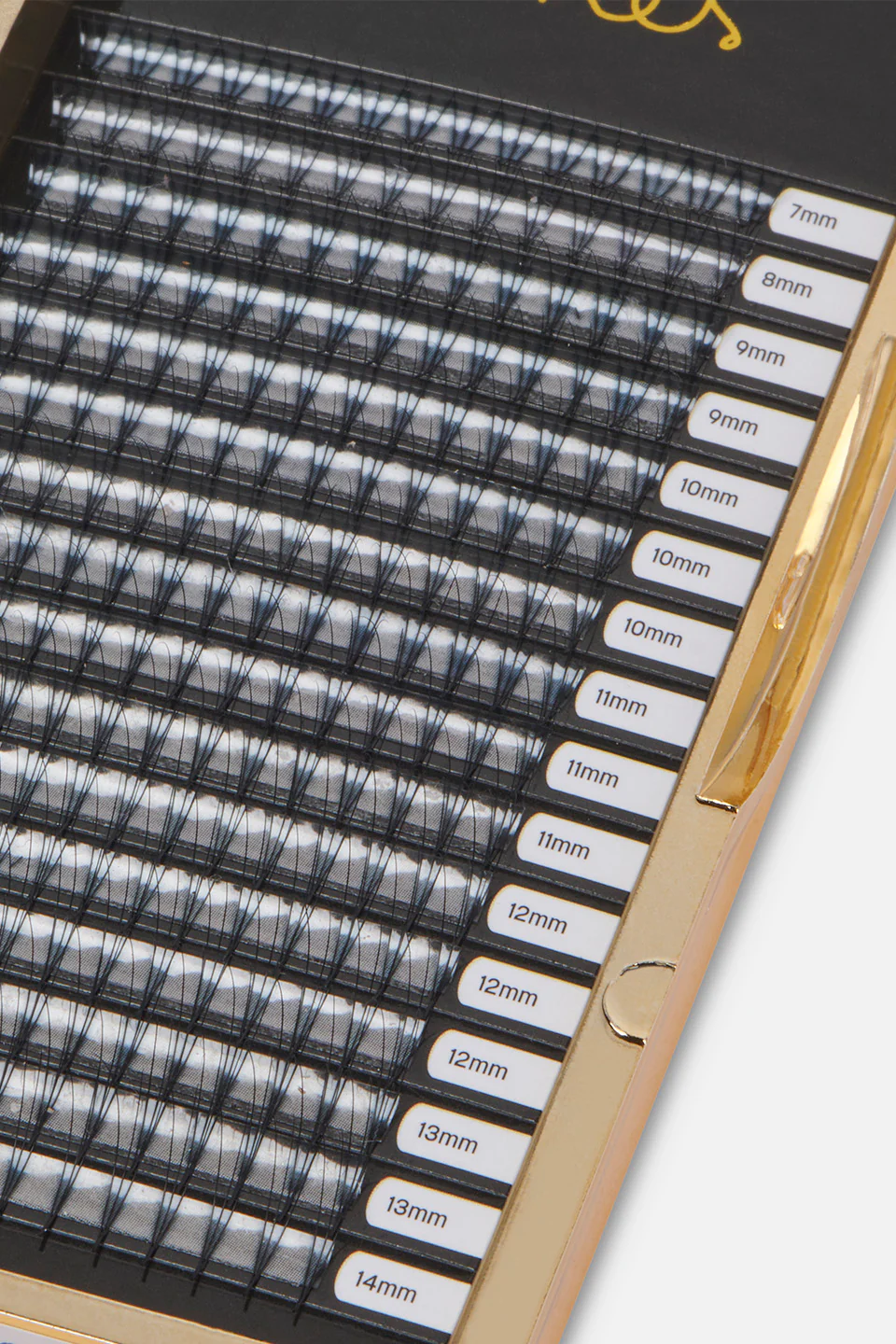 Ciglia finte a ciuffetti curva CC spess. 0,07 lunghezza 7–14 mm 3D - Image 2