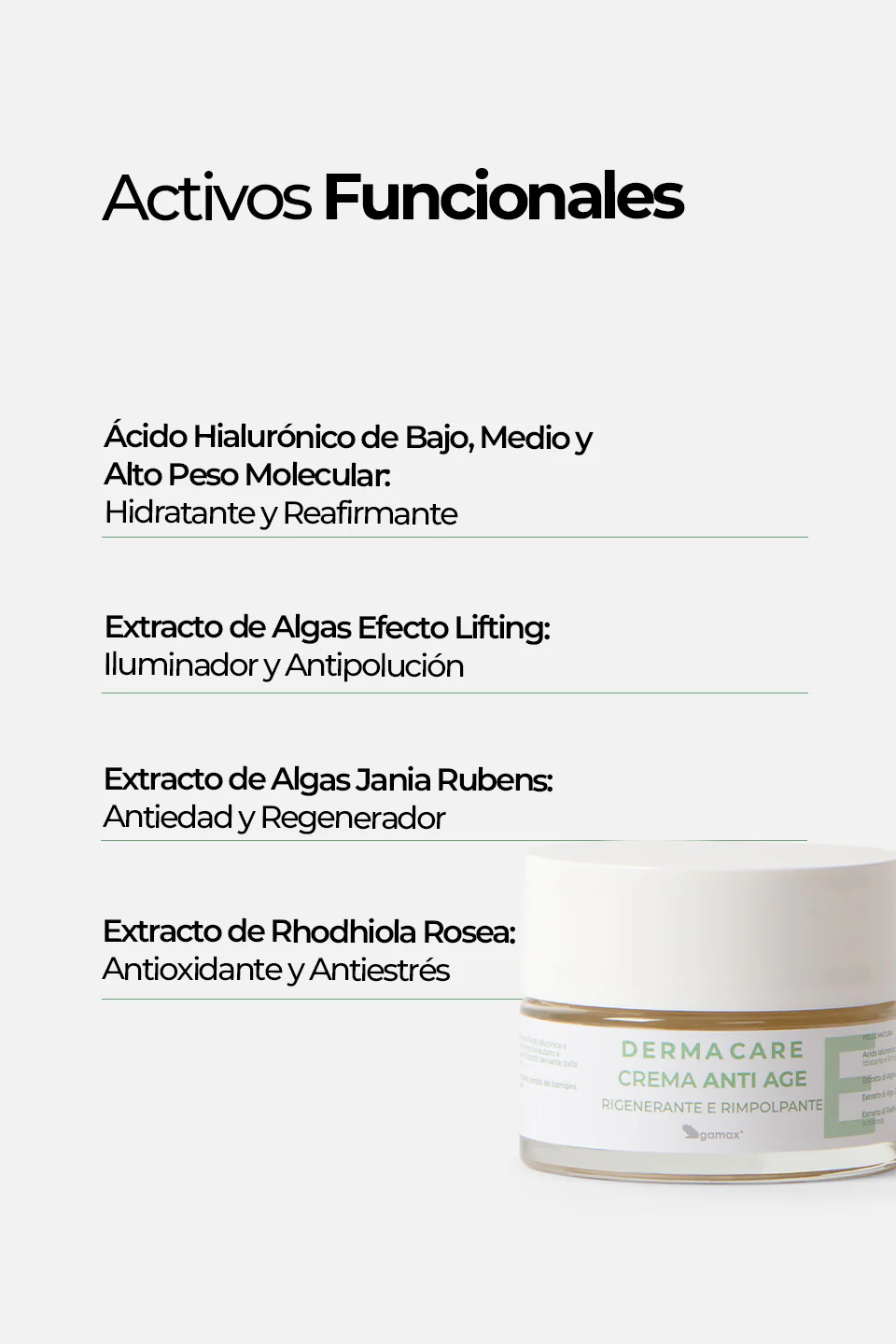 Crema Anti Age - Rigenerante e Rimpolpante 50ml - Image 4