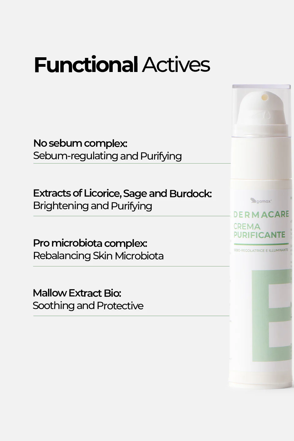 Crema Purificante - Sebo-regolatrice e Illuminante 50ml - Image 5