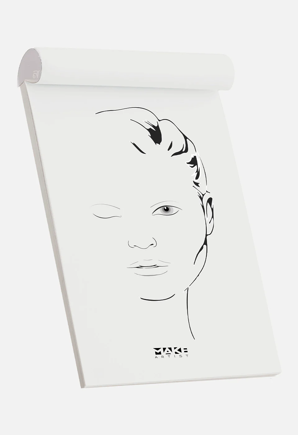 Face Chart make-up da 50 fogli - MAKE ARTIST - Image 2
