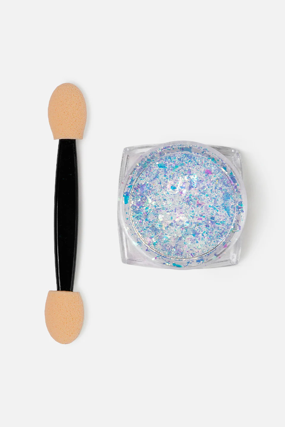 Flakes iridescenti per nail art Blu