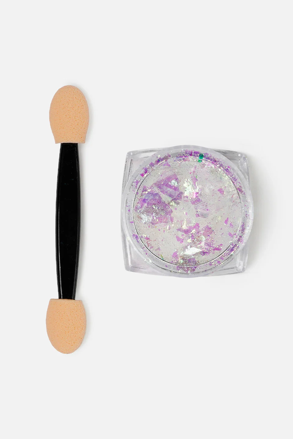 Flakes iridescenti per nail art Fucsia