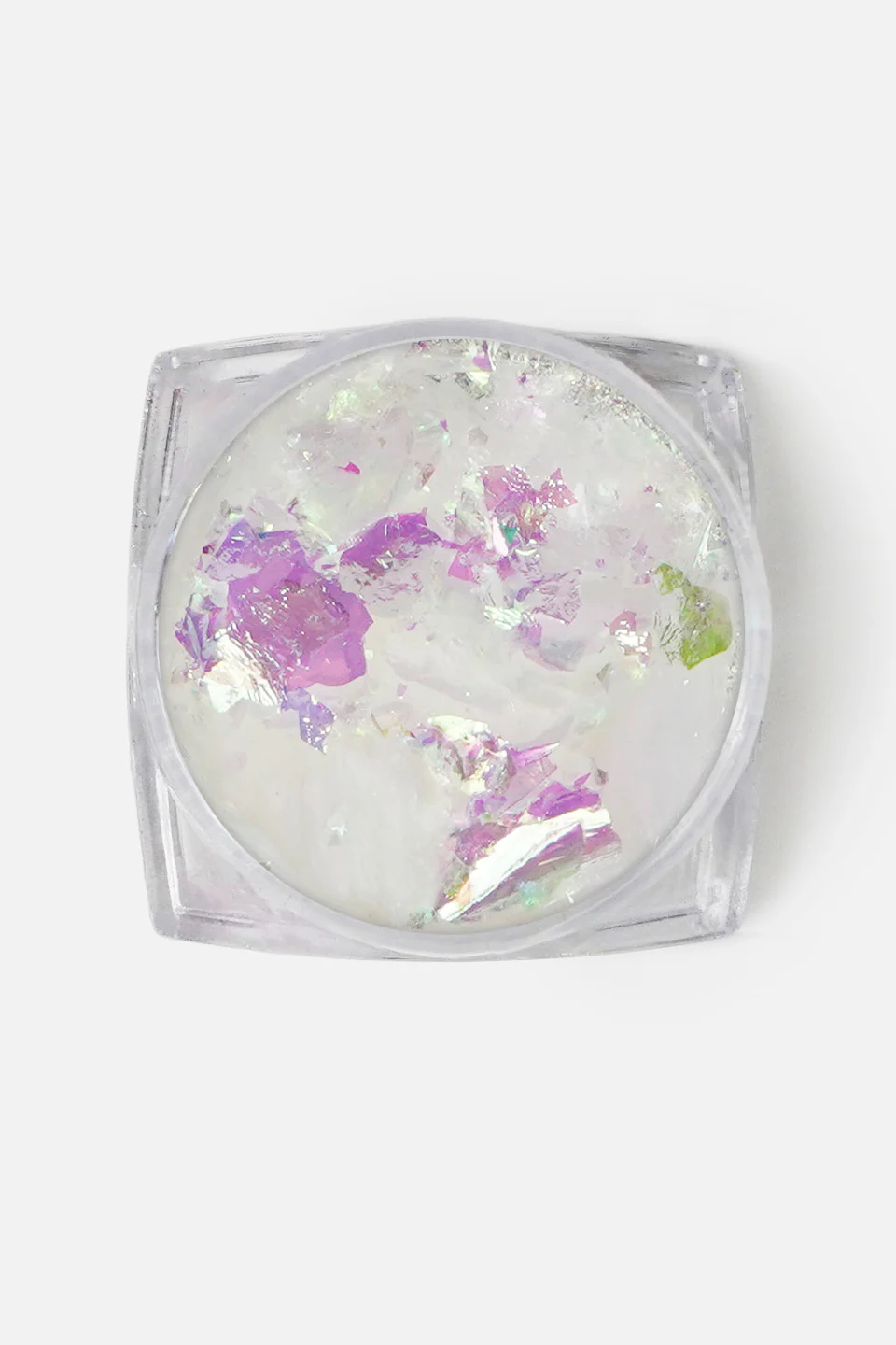 Flakes iridescenti per nail art Fucsia - Image 2