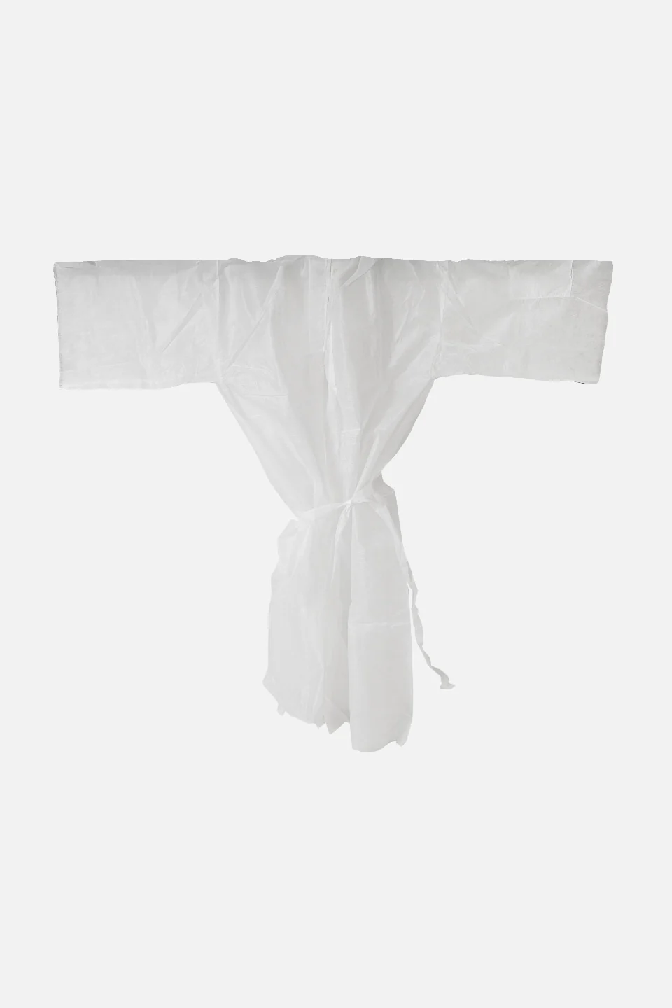 Kimono bianco monouso 1 pz - Image 2