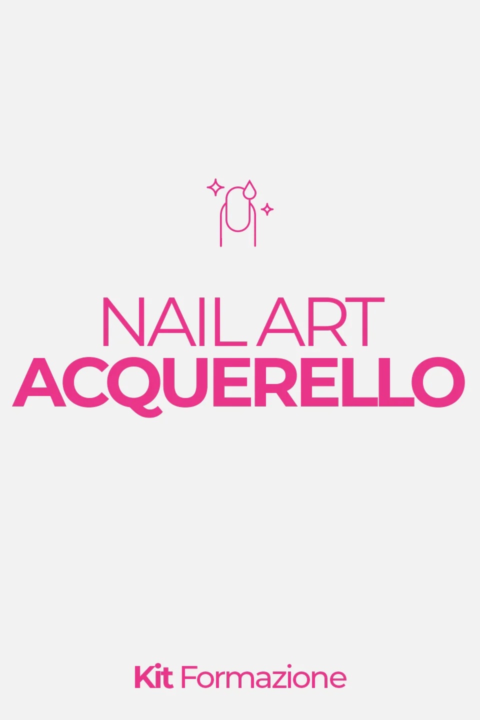 KIT ACADEMY - Corso Nail Art Acquerello 1 g