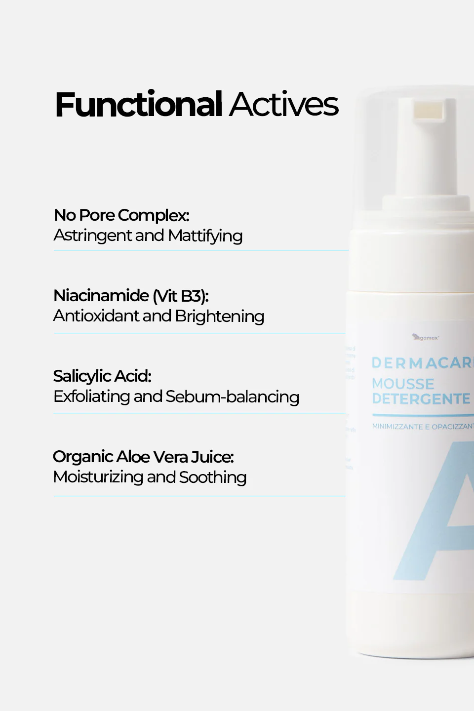 Mousse Detergente - Minimizzante e Opacizzante 150ml - Image 5