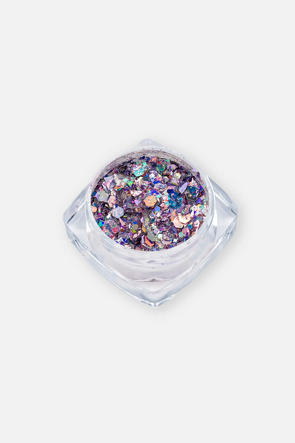 Paillettes unghie colore lilla - Image 3