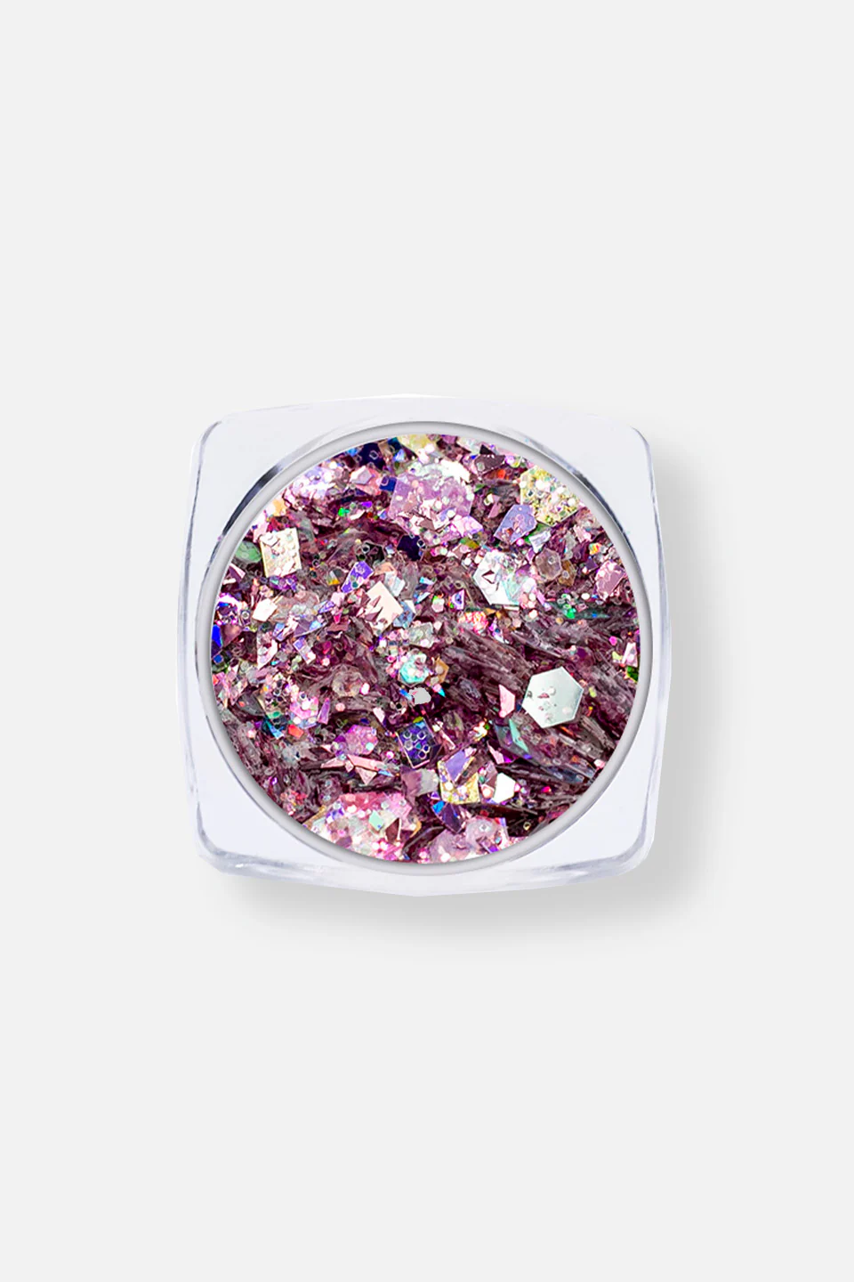Paillettes unghie colore rosa