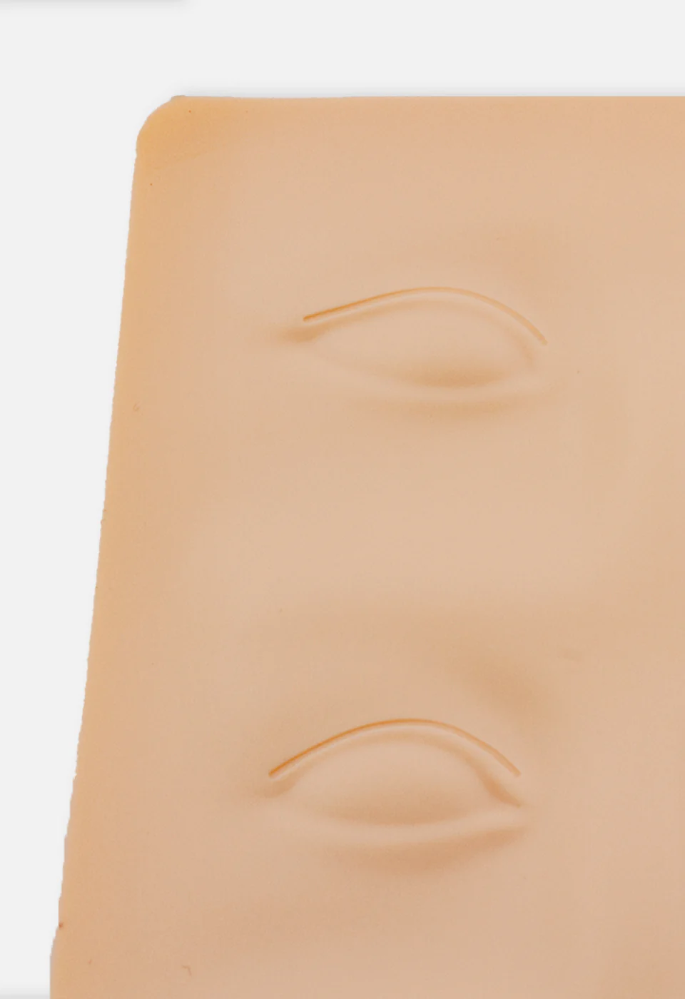 Pelle sintetica per esercitazione microblading con occhi - Image 2