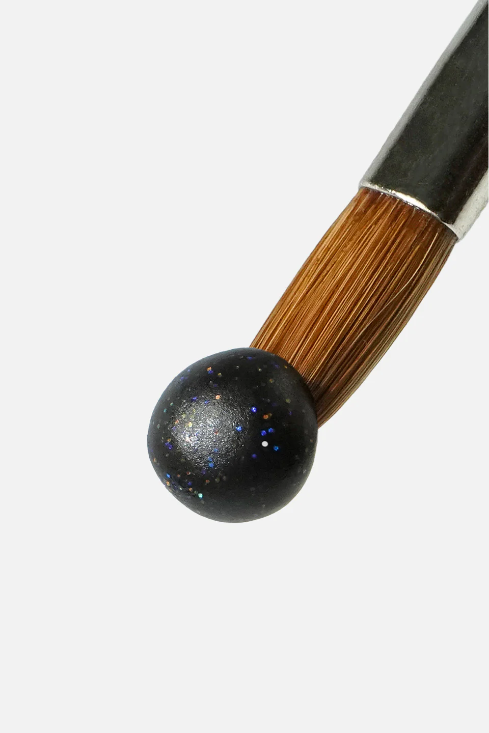 Polvere acrilica nero glitter 3 g - Image 2