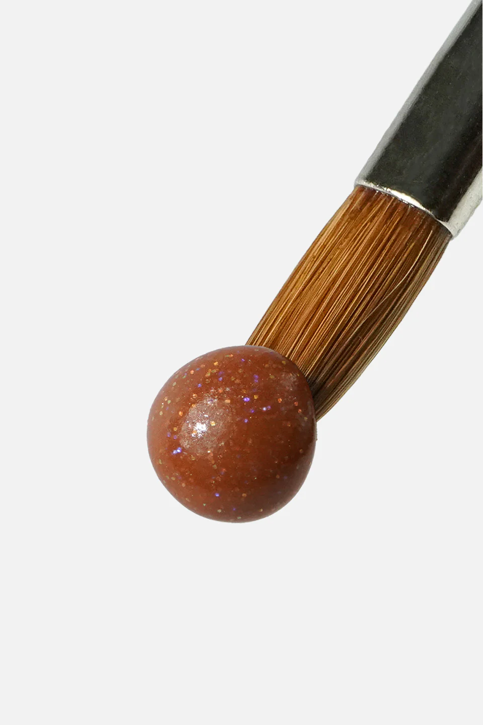 Polvere acrilica marrone terra glitter 5 g - Image 2