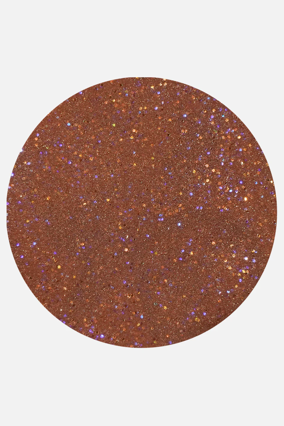 Polvere acrilica marrone terra glitter 5 g - Image 3