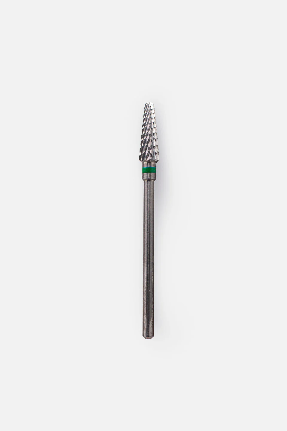 Punta fresa unghie in carburo di tungsteno "conica" a croce grana grossa, 4,5 mm