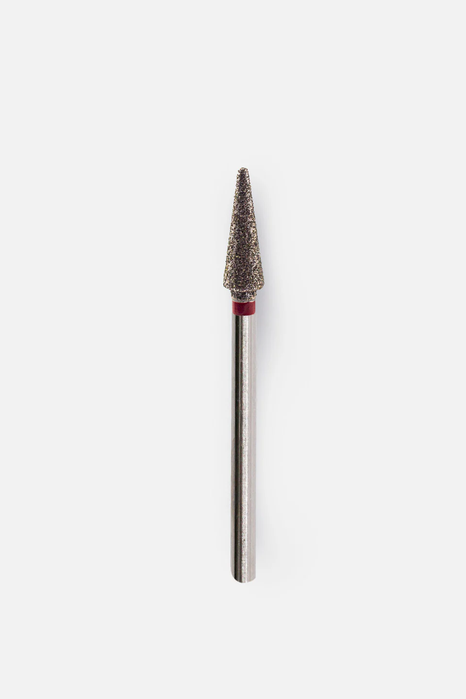 Punta fresa unghie in diamante "conica appuntita" grana fina, 4 mm