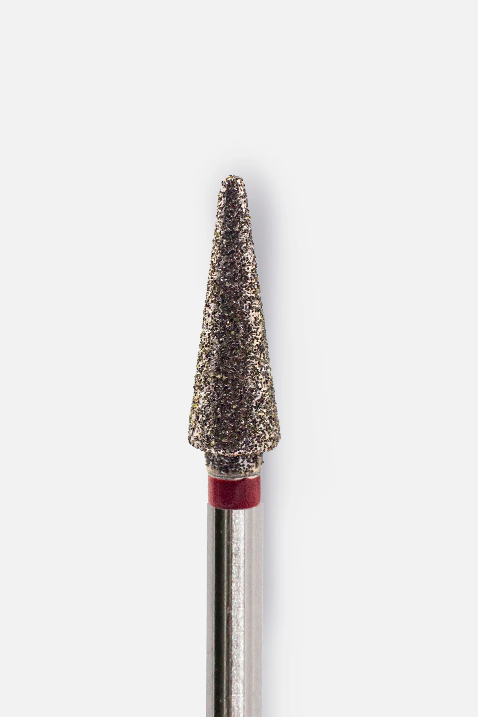 Punta fresa unghie in diamante "conica appuntita" grana fina, 4 mm - Image 2