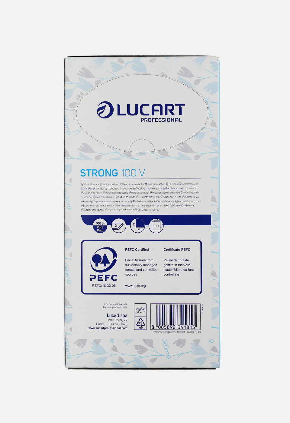 Salviette struccanti in cellulosa 100 pz - Image 3