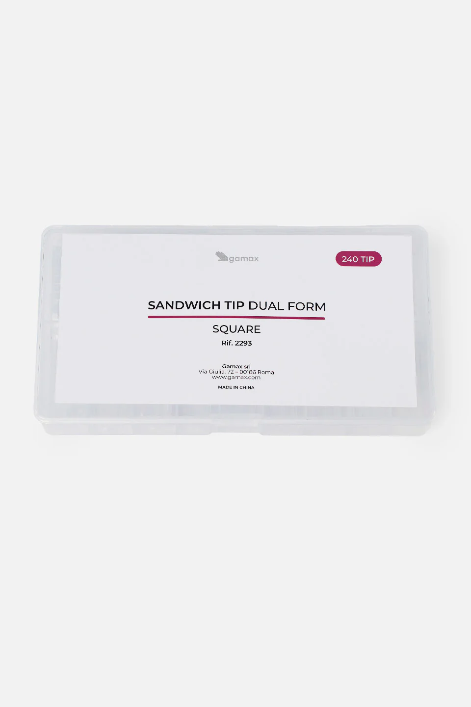 Sandwich Tip Dual Form Square 240 pz
