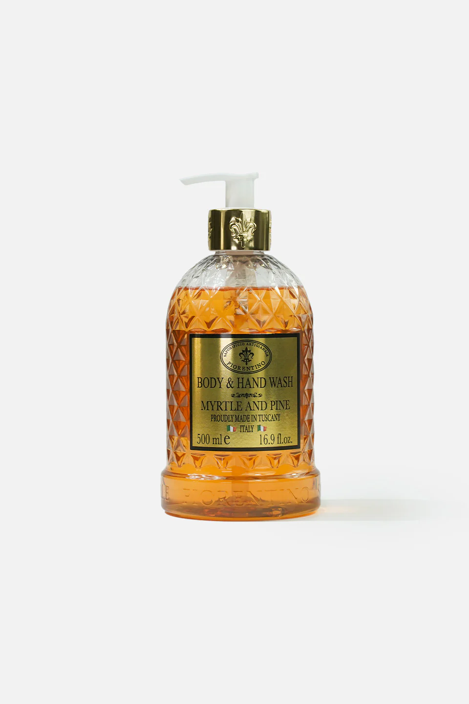 Sapone liquido mani e corpo mirto e pino 500 ml
