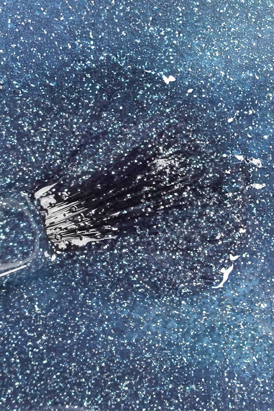 Smalto semipermanente blu bonnet glitter Adhara 15 ml - Image 2