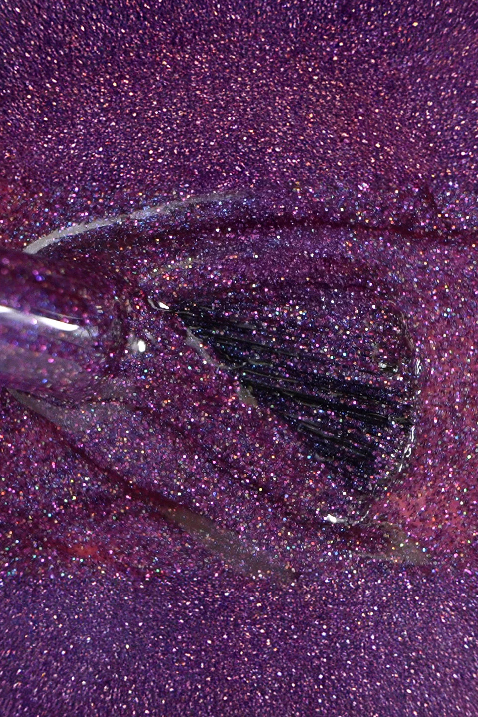 Smalto semipermanente viola ametista glitter Purple Pop 15 ml - Image 2