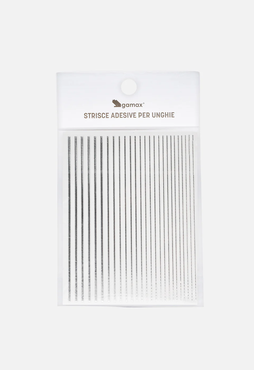 Strisce adesive unghie Argento - Image 2