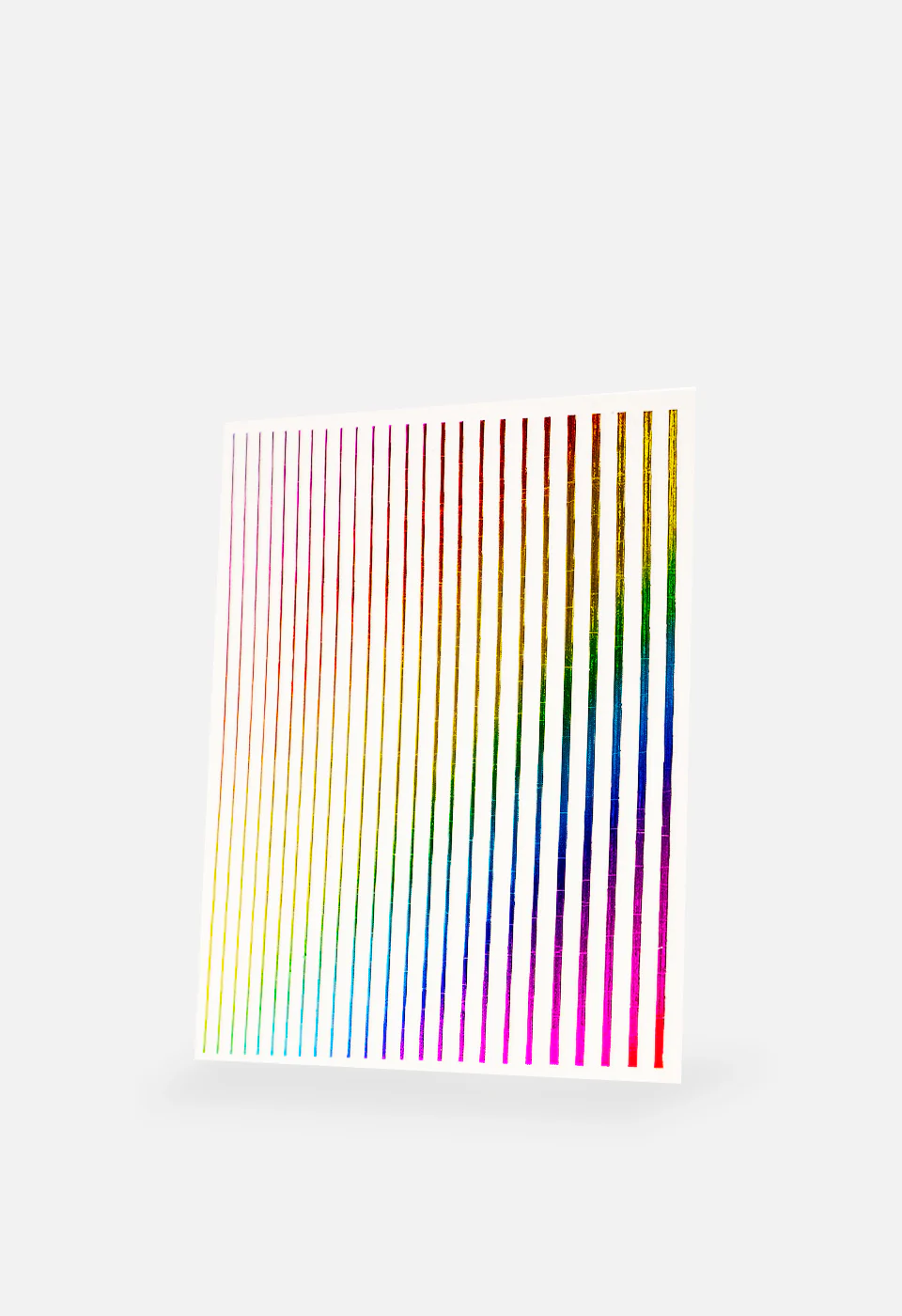 Strisce adesive unghie Rainbow
